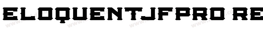 EloquentJFPro Regula字体转换